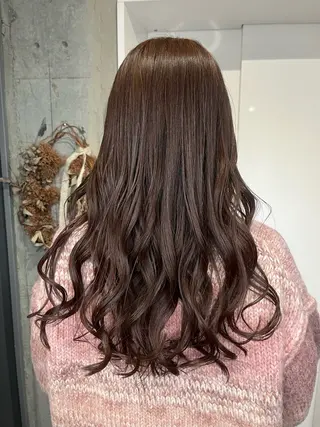 ロング カラー ヘアアレンジ 駅チカ【ali'i】 アリイ花崎友美☘のヘアスタイル