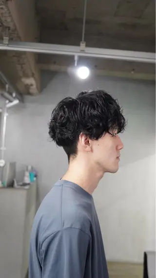 ショート カラー パーマ メンズ メンズ/ダブルカラー /パーマ/来栖慧💈のヘアスタイル