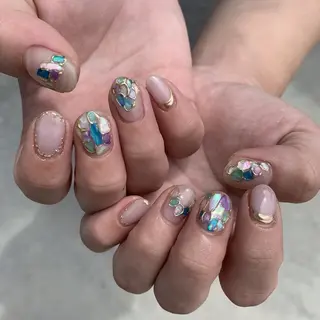 ショート ネイル ☺︎山部 志麻☺︎のネイルデザイン