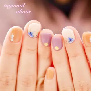 ネイル ネイルサロン・ネイルスクール　たゆnail所属・ネイルサロン 【たゆnail】のネイルデザイン