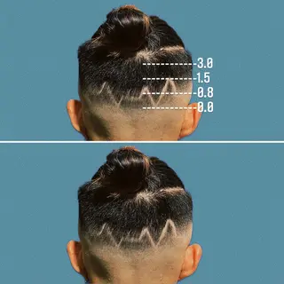 ロング カラー パーマ メンズ &CREW スタッフのヘアスタイル