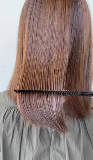 ミディアム かわの ももな 💜ྀིのヘアスタイル