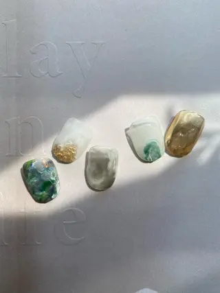 ネイル 草加ニュアンスネイル 🌚hersのネイルデザイン