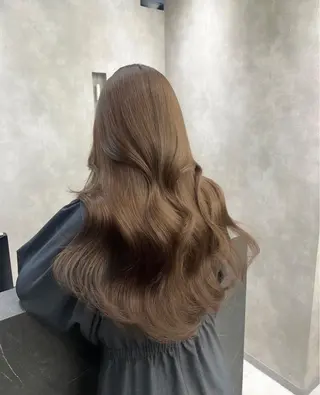 ロング カラー むっち〜/ケアカラー /似合わせcutのヘアスタイル