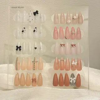 ネイル やなじ 🦊🦋のネイルデザイン