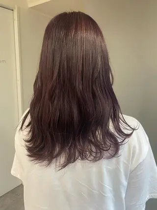 ミディアム カラー ヘアアレンジ ボブ /ニュアンス/ satomi🧸💖のヘアスタイル