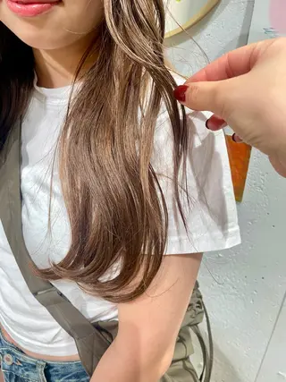 ロング カラー yearn所属・naho✂︎bob/ layerのヘアスタイル