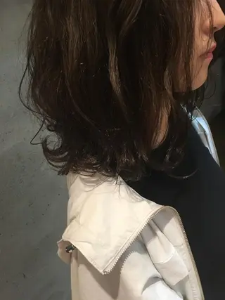 ミディアム カラー 鎌田卓也/髪質改善 /透明感カラーのヘアスタイル