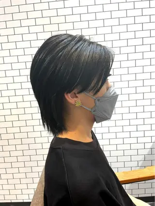 ショート メンズ ✨ハイトーン✨ダブル カラー✨シバサキのヘアスタイル