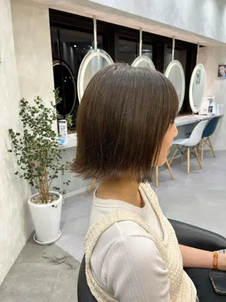 ショート 池袋/似合わせ/縮毛 髪質改善【ugen】のヘアスタイル