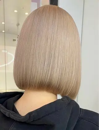 カラー ブリーチカラー×艶 🍨mihoのヘアスタイル