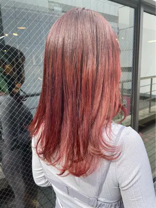 ロング カラー Michel by chainon ミッシェルバイシェノン所属・美髪職人/傷ませない カラー/橋本拓弥のヘアスタイル