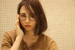 ミディアム 高橋 瑞季のヘアスタイル