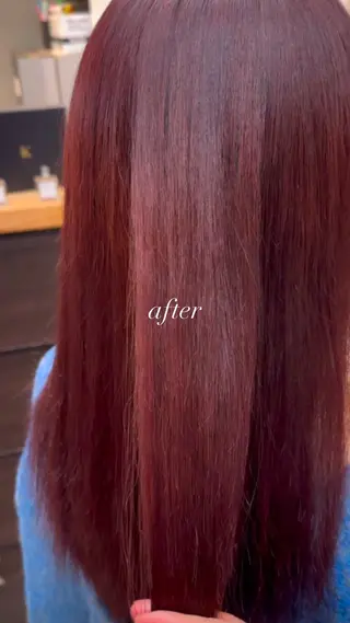 ロング Mirareee tokyo所属・❀ 浜 ❀ 前髪・顔周りのヘアスタイル