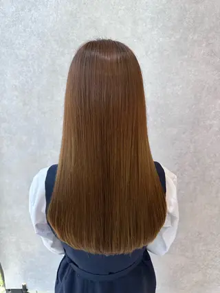 ロング 🔸縮毛矯正/髪質 改善カラー石崎🔸のヘアスタイル