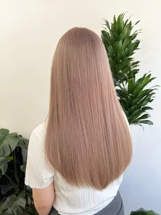 ロング カラー メンズ キッズ nico TOKYO 渋谷所属・ブリーチ　ハイトーン 特化🌈フジタハルキのヘアスタイル