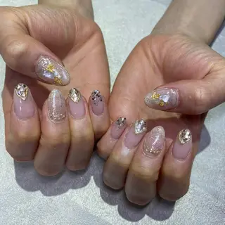 ネイル Amber21.所属・Nagahama Akariのネイルデザイン