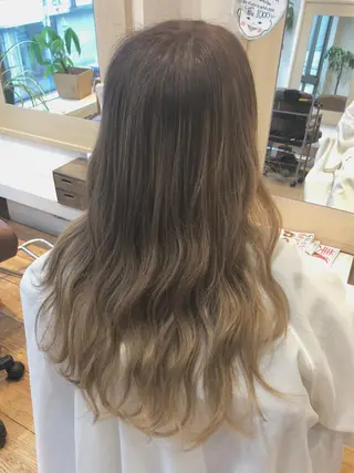 ロング カラー 💓永坂　美由紀💓 Aujuaソムリエのヘアスタイル