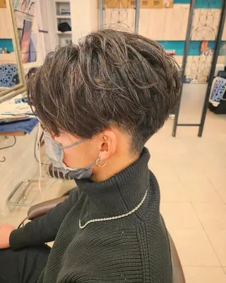 メンズ 韓国ヘア🇰🇷 レイヤー/芝春樹のヘアスタイル
