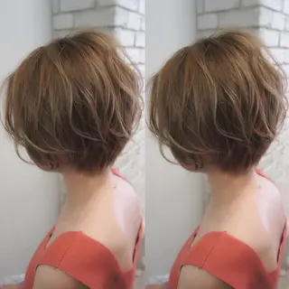 ショート 山本 茉希のヘアスタイル