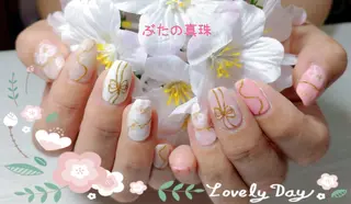 ネイル 林 珠里のネイルデザイン