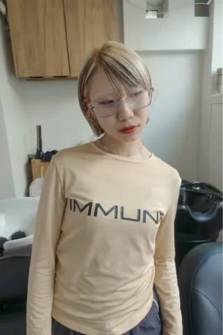 ショート 【抜け感ヘア🌿】 natuna.のヘアスタイル