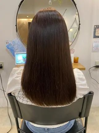 セミロング Lolonois梅田 スタッフのヘアスタイル