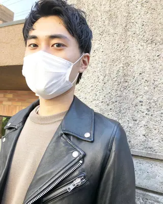 ヘアアレンジ メンズ ainico+所属・メンズ特化✂️栗原 侑也のヘアスタイル