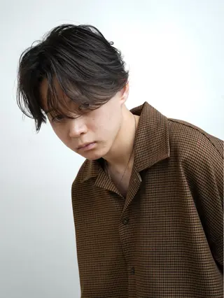 メンズ ショート/ブリーチ Sakamoto🎀のヘアスタイル