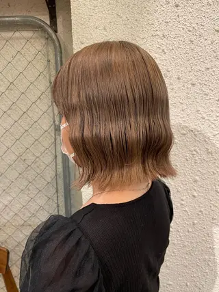 ミディアム カラー SALOWIN下北沢所属・hazuki 🌝のヘアスタイル