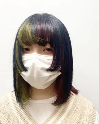 ミディアム カラー KAH所属・Koichi Satoのヘアスタイル