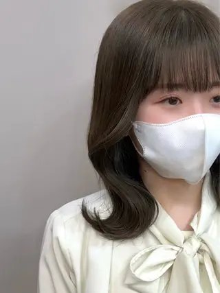 ミディアム Kulm by luccica所属・Fuka/ レディースカットのヘアスタイル