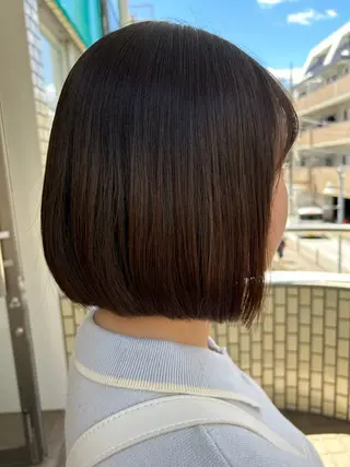 ショート パーマ 小田切 栄司のヘアスタイル