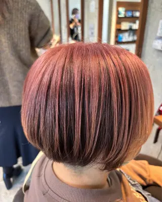 ショート カラー AND LIFE hair&relax所属・TSUBASA🪽 モデルさん募集中のヘアスタイル