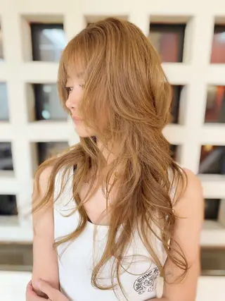 ロング dolphin ドルフィンのヘアスタイル