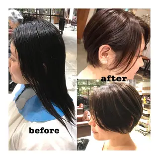 ショート カラー 竹嶌 健吾のヘアスタイル