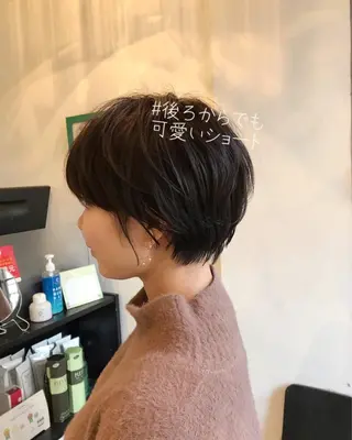 ショート 美髪❣️縮毛矯正/ 髪質改善✨/山本のヘアスタイル
