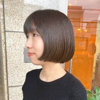 ミディアム ボブ/ショート /🦋服部ルミナ🦋のヘアスタイル
