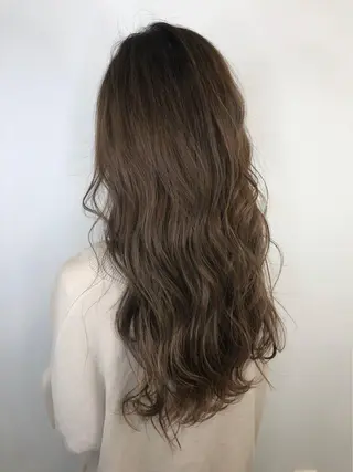 ロング カラー Lien 深井店のヘアスタイル
