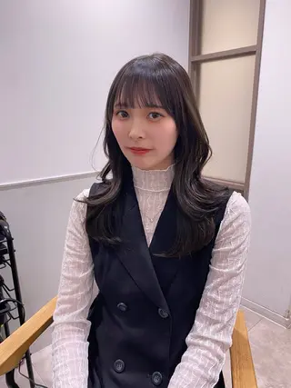 ロング GOTODAYSHAiRESALON cras所属・暗髪×透明感カラー マンツーマン宮脇滉平のヘアスタイル