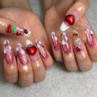 ネイル nailsalon&U新松戸店所属・&U新松戸 スカルプ パラジェルフィルインのネイルデザイン