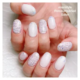 ミディアム ネイル 👑enen style👑のネイルデザイン