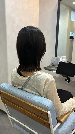 ミディアム 堀井 政輝のヘアスタイル