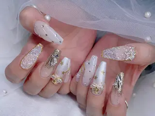 ネイル ETERNA Nail 銀座店【パラジェル/フィルイン/チップ長さだし/マグネット/ニュアンス】所属・ア カリのネイルデザイン