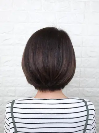 ショート カラー エイジングケア特化 美容師✂️山崎竜二のヘアスタイル