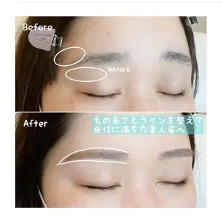 アイブロウ WHITE  EYE　京橋店所属・WHITE EYE 京橋店の眉毛・アイブロウイメージ