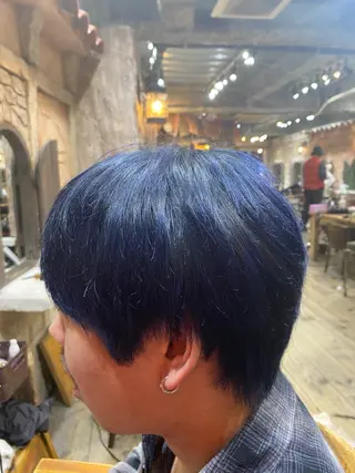 ショート カラー メンズ 髪質改善/ 大久保壯真のヘアスタイル