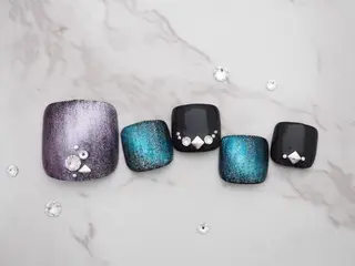 ネイル トップネイリスト Ribbon立川店のネイルデザイン