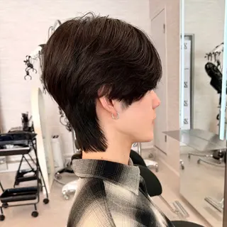 パーマ メンズ 韓国メンズヘア☆ 韓国ボブYUTOのヘアスタイル