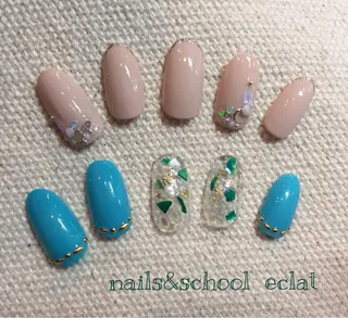 ネイル センター南 eclatのネイルデザイン